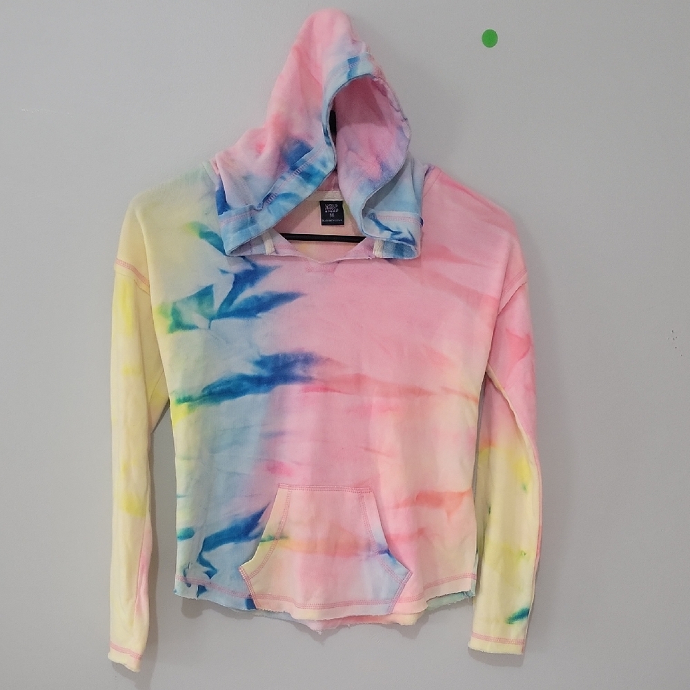 MV Sport Tie-Dye Kids Hoodie - Pink, Blue, Yellow